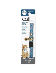 Catit Collar Breakaway Remache Dorado, Corazones 2