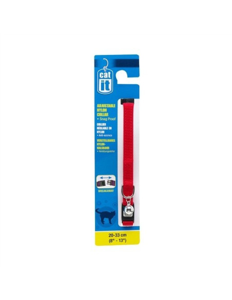 Collar Breakaway Unicolor, Rojo