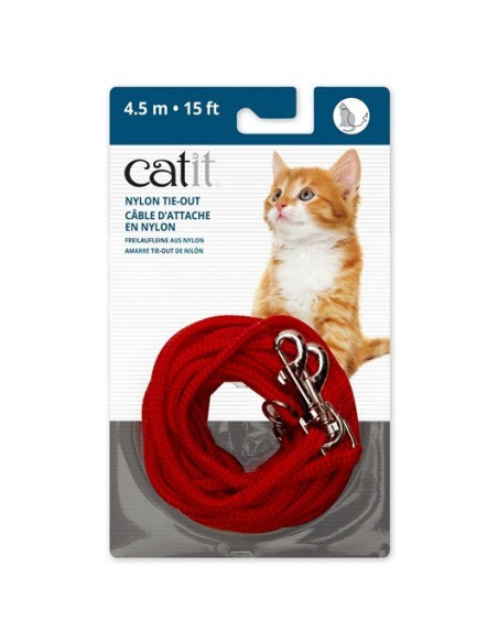 Correa Extra Larga, Roja, 4,5m