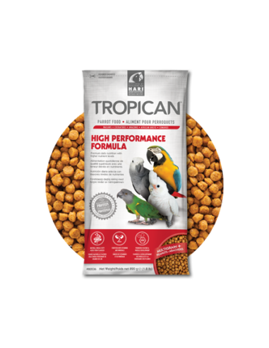 Tropican Alta Energía Loros, 820g