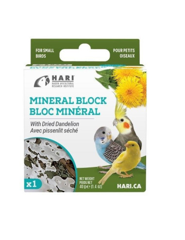 Bloque Mineral con Diente de León, 40g