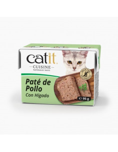 Catit Cuisine Paté de Pollo con Hígado, 95g
