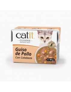 Catit Cuisine Guiso de Pollo con Calabaza, 95g
