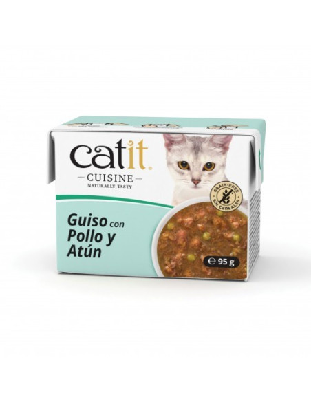 Catit Cuisine Guiso con Pollo y Atún, 95g