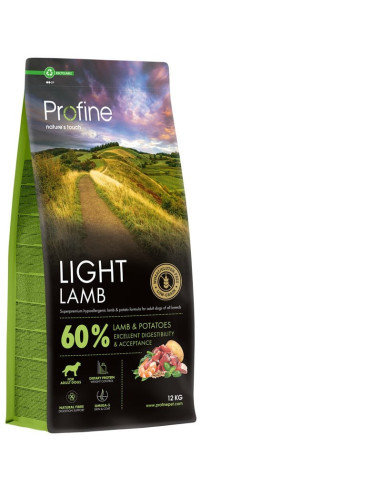 Profine light lamb & potatoes 12kg