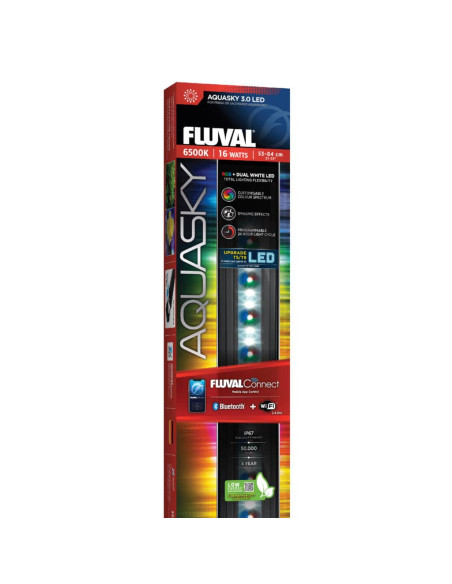 Fluval AquaSky 3.0 LED w/WIFI & BT, 16W, 53-84.4 c