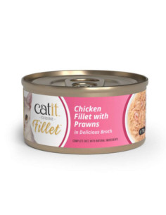 Catit Cuisine Fillet Pollo con Gambas en Caldo, 75