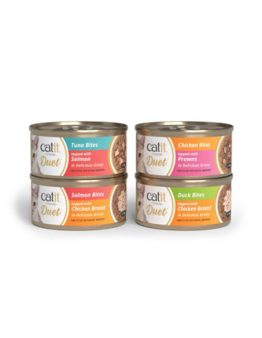 Catit Cuisine Duet Pollo con Gambas, 75g
