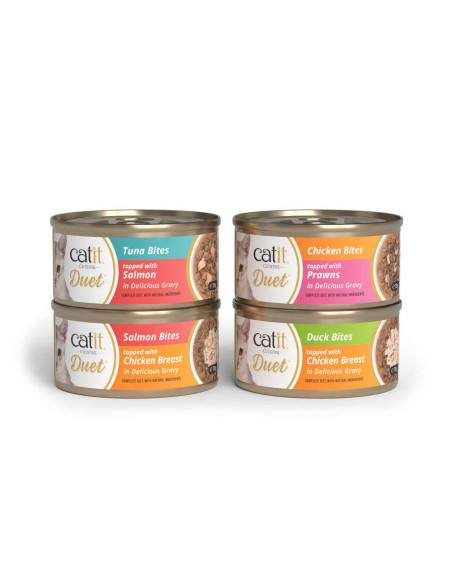 Catit Cuisine Duet Pollo con Gambas, 75g
