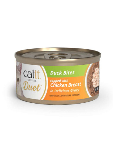 Catit Cuisine Duet Pato con Pollo, 75g