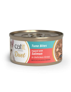 Catit Cuisine Duet At?n con Salm?n, 75g