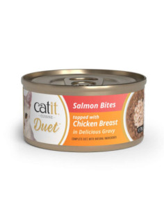 Catit Cuisine Duet Salm?n con Pollo, 75g